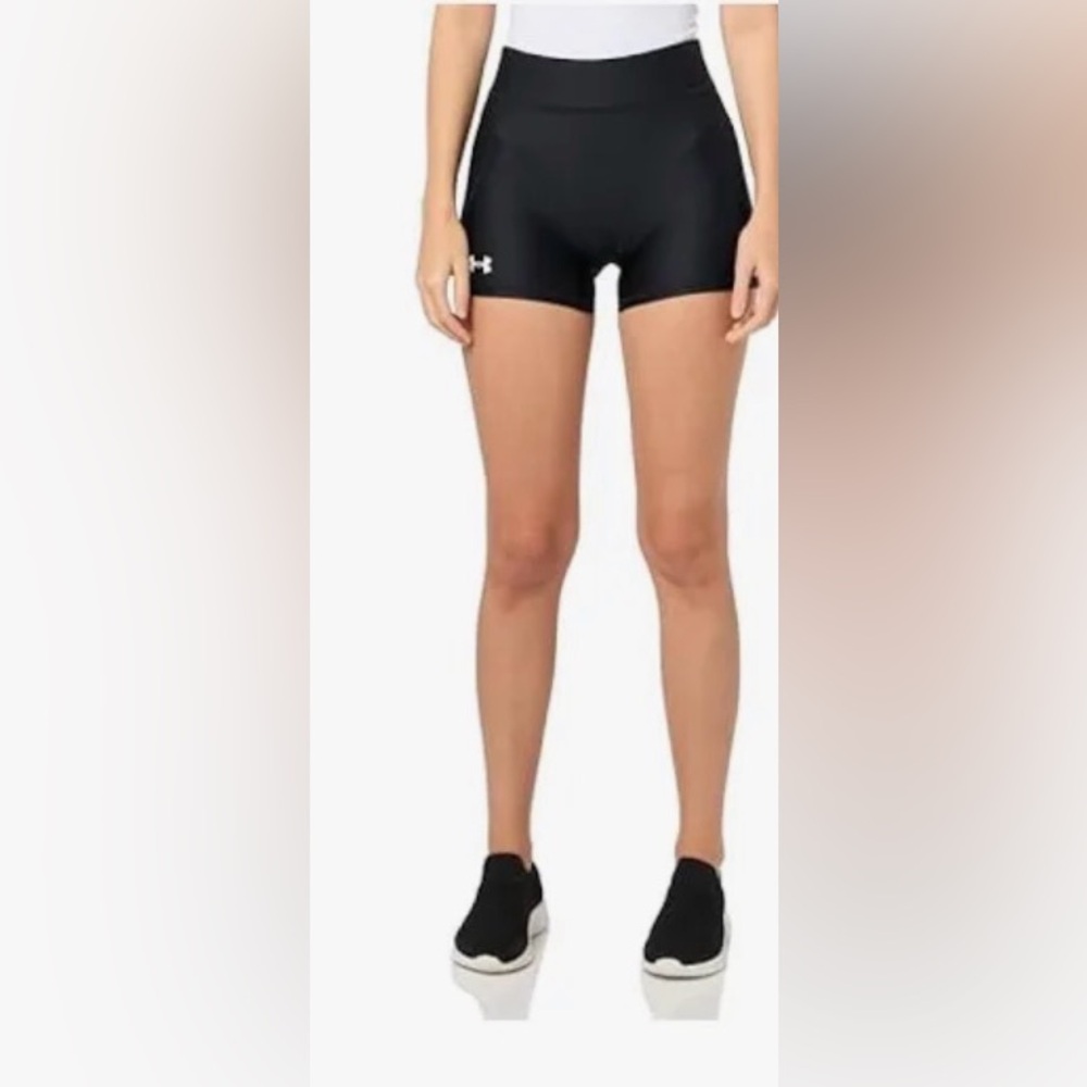 Under Armour Black Bike Shorts Performance Fit